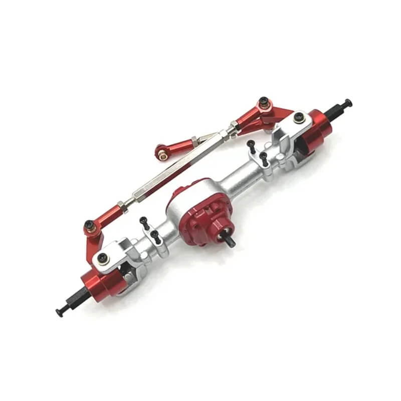 Front Metal Axle Upgrade Kit for 1/12 MN Model MN82 MN82S LC79 MN78 RC Crawlers