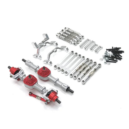 Front & Rear Metal Upgrade Assembly Kit for MN Model RC Rock Crawlers ...