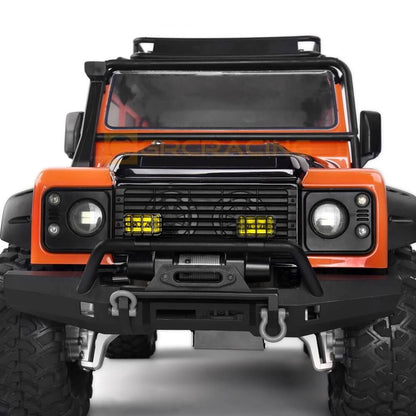 GRC 17mm Rectangular RC Car Spotlight Set for 1/8 & 1/10 Scale Crawlers