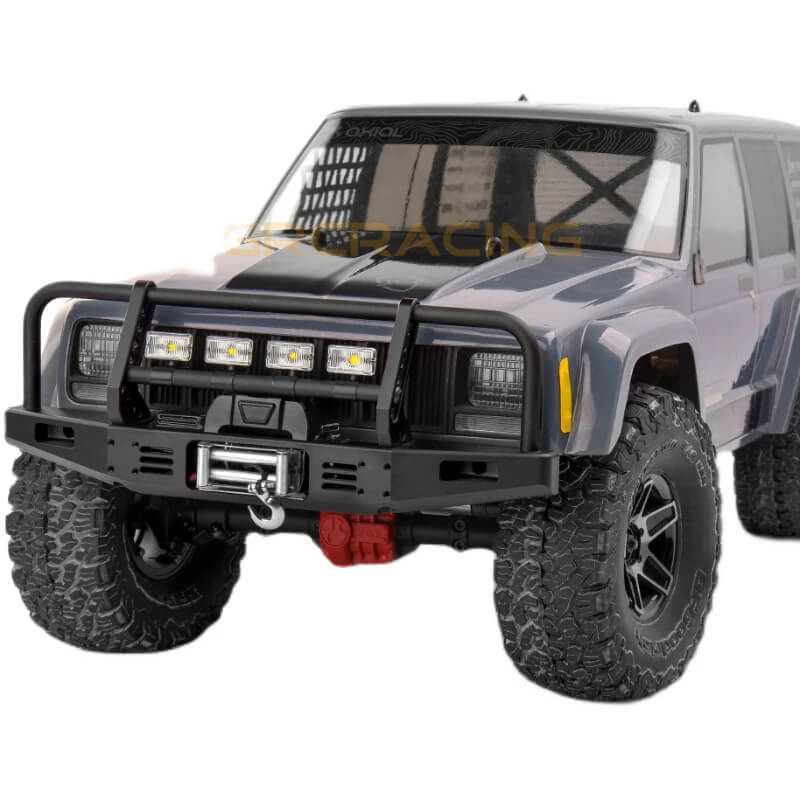 GRC 17mm Rectangular RC Car Spotlight Set for 1/8 & 1/10 Scale Crawlers