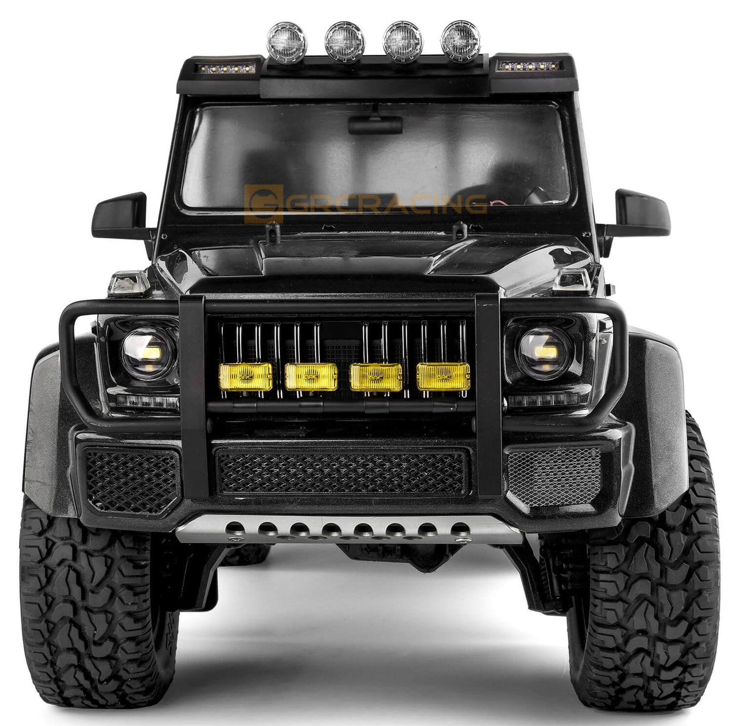 GRC 17mm Rectangular RC Car Spotlight Set for 1/8 & 1/10 Scale Crawlers
