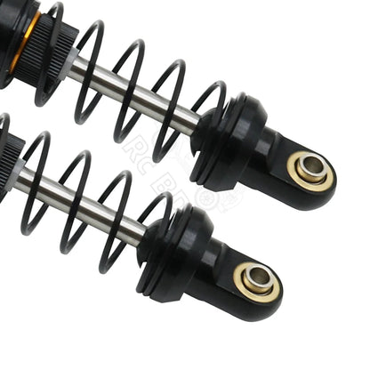 4x RC Rock Crawler Titanium Colour Metal Shock Absorbers