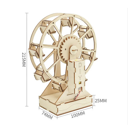 DIY Electric Ferris Wheel Puzzle Kit