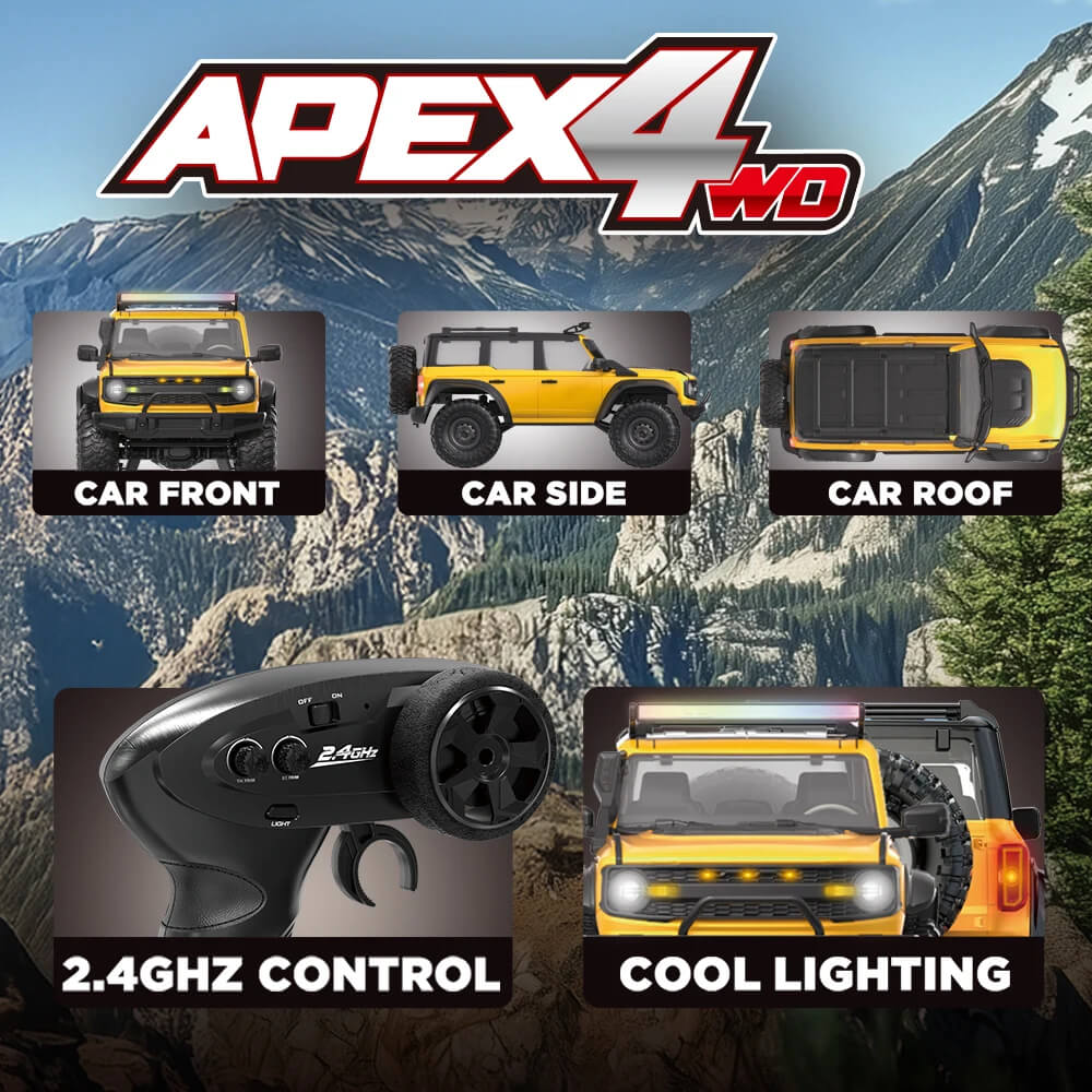 HB R1601 R1602 R1603 RC 1/16 4WD Off-Road Crawler