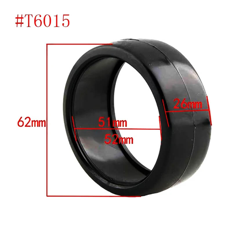 Hard Plastic Drift Tires for 1/10 RC Car