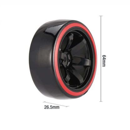 Hard Plastic Drifting Wheels for 1/10 RC Drift Cars