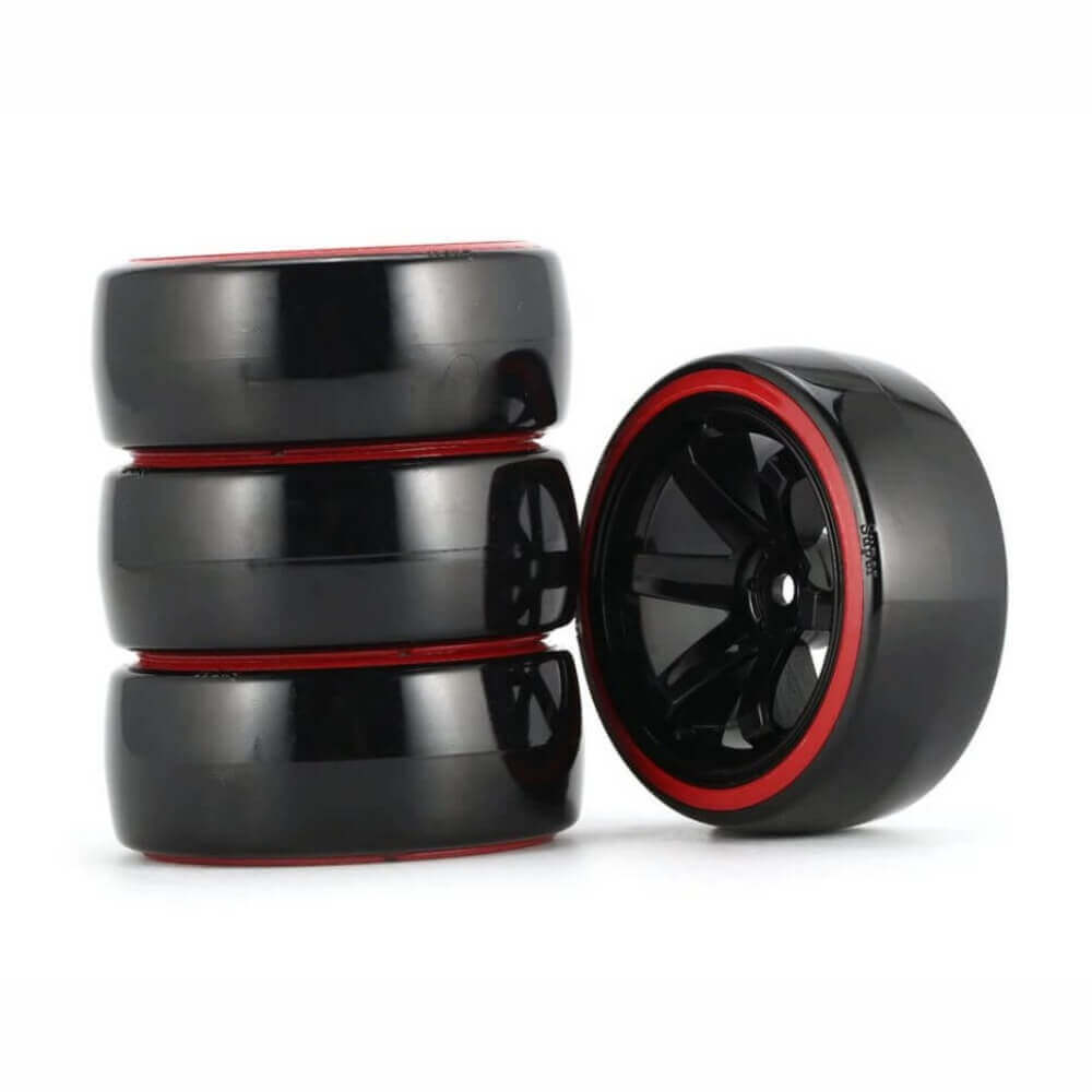 Hard Plastic Drifting Wheels for 1/10 RC Drift Cars