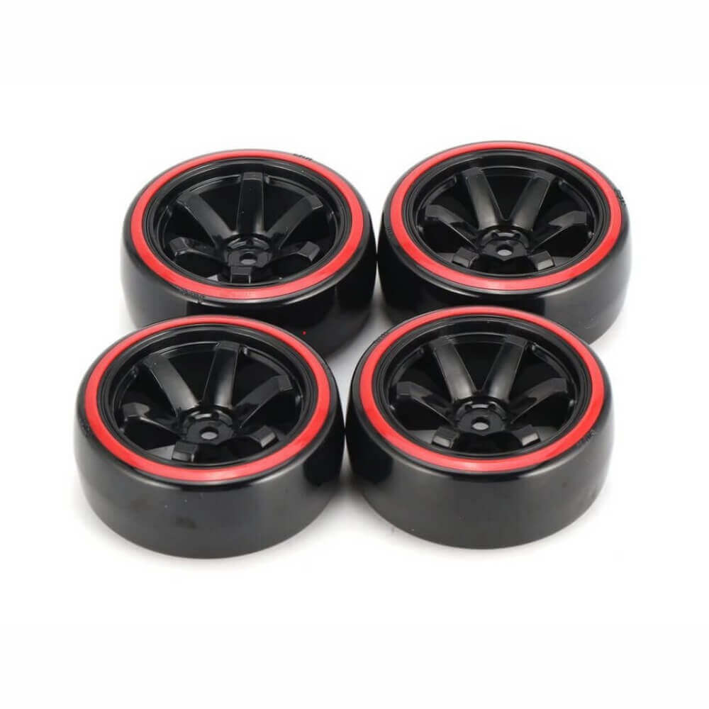 Hard Plastic Drifting Wheels for 1/10 RC Drift Cars