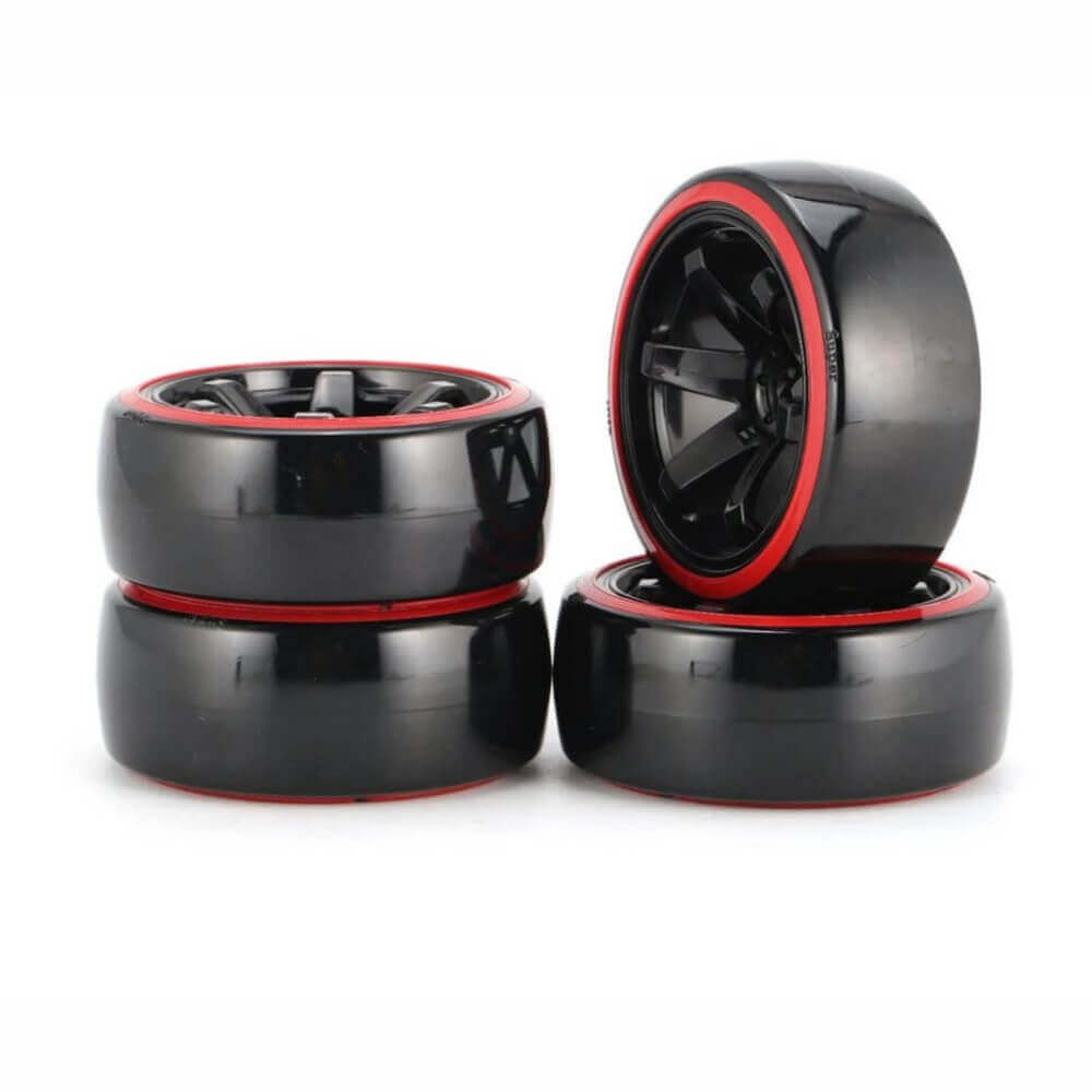 Hard Plastic Drifting Wheels for 1/10 RC Drift Cars