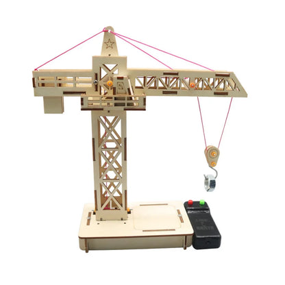 DIY Remote Control Tower Lifting Crane Model Kit