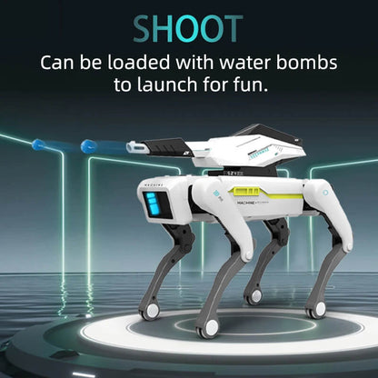 Intelligent RC Robot Dog with Turret or Clamp Arm