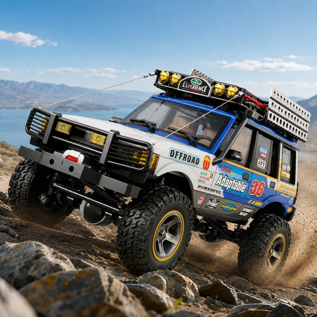 JXC LR1801 1/18 Scale 4WD RC Crawler