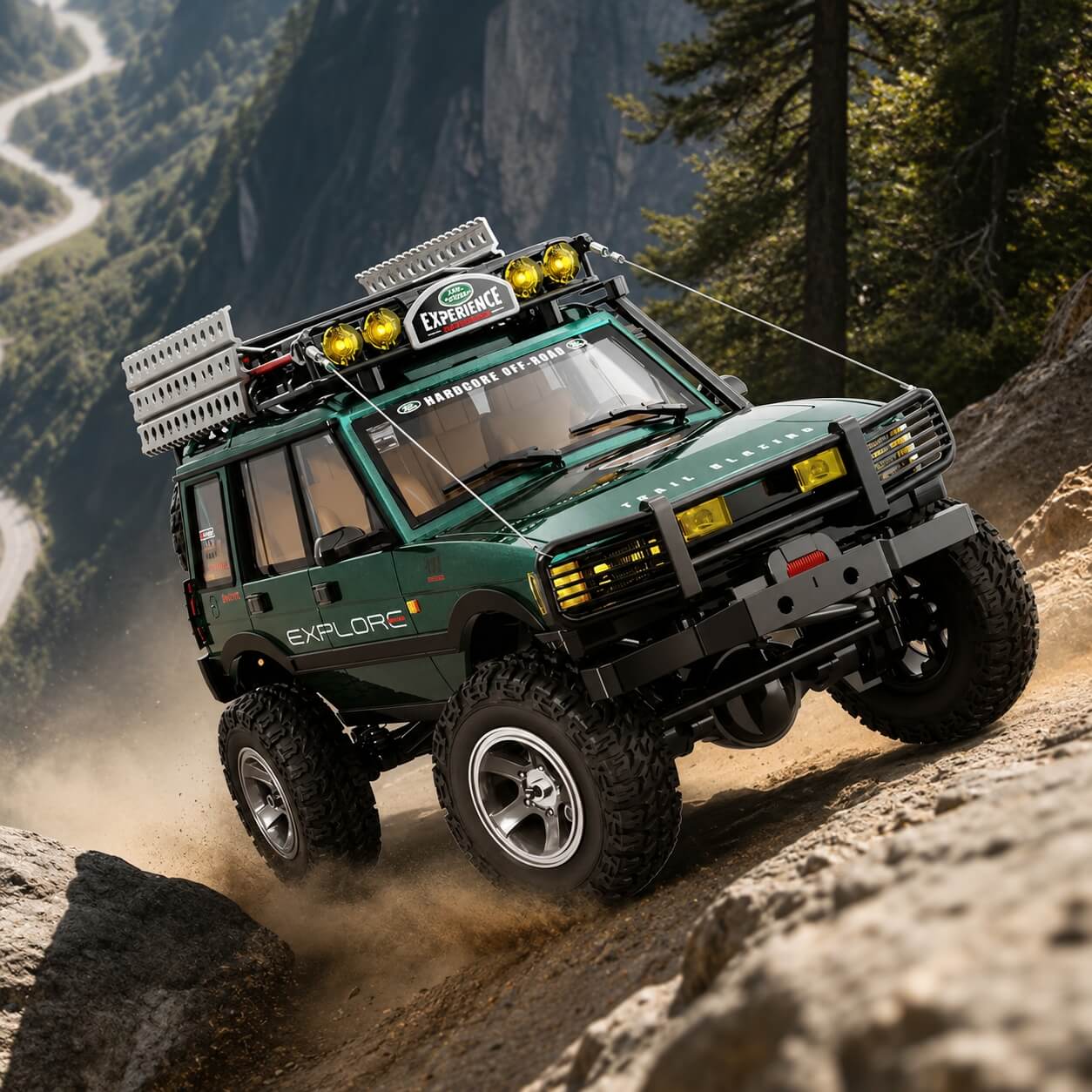 JXC LR1801 1/18 Scale 4WD RC Crawler