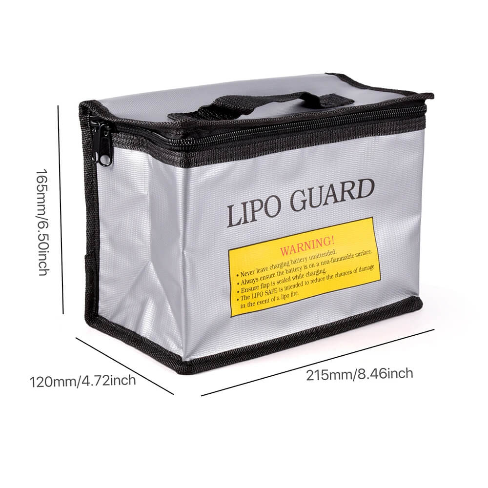 LiPo Safe Explosion-proof Battery Bag 21.5x16.5x12cm