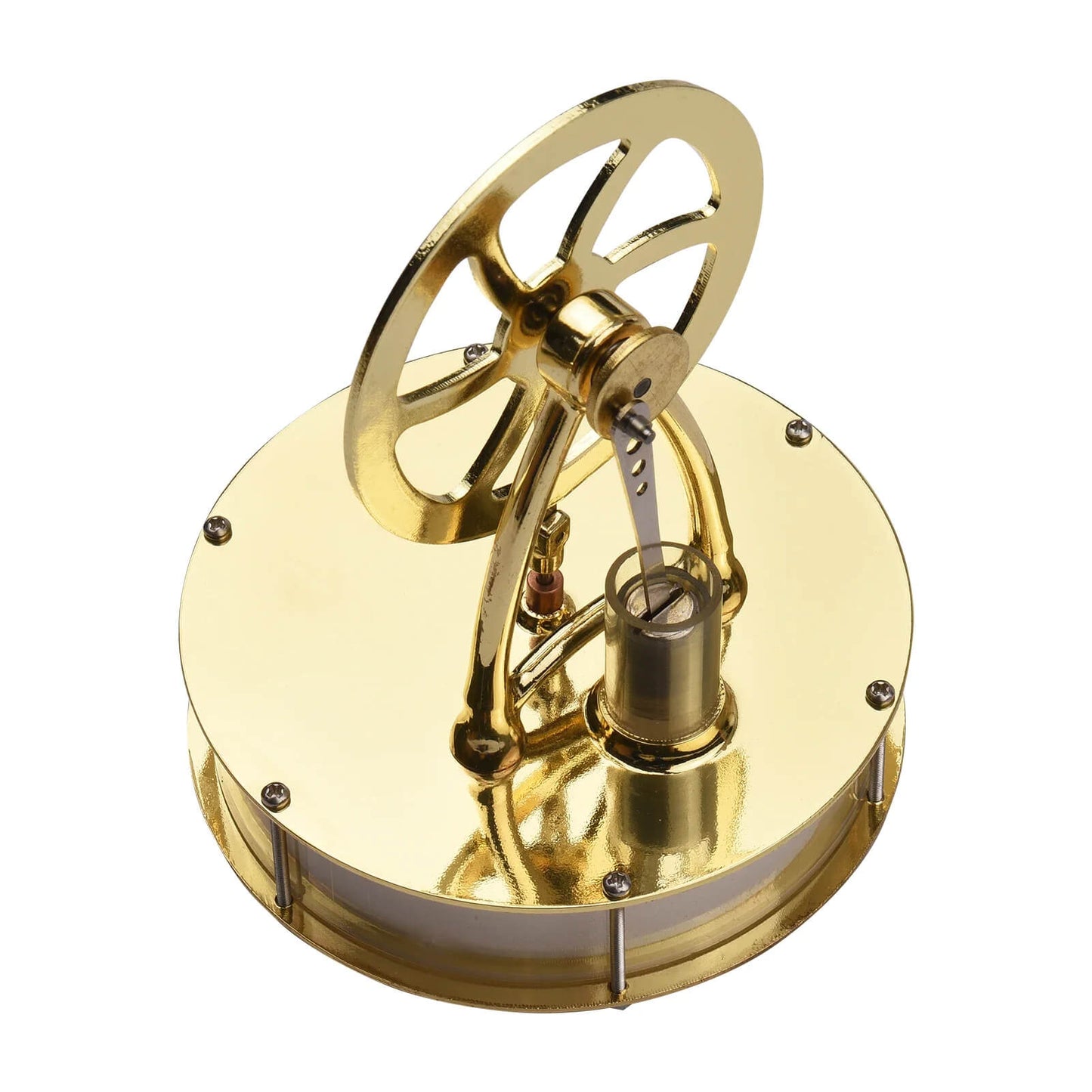 Low Temperature Transparent Stirling Engine Model