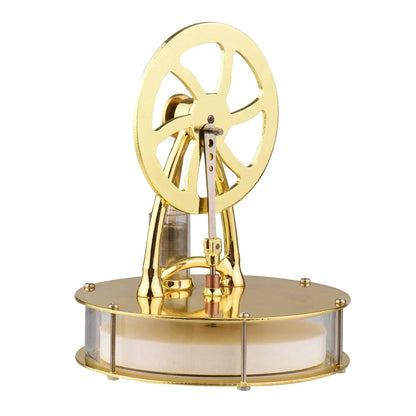 Low Temperature Transparent Stirling Engine Model