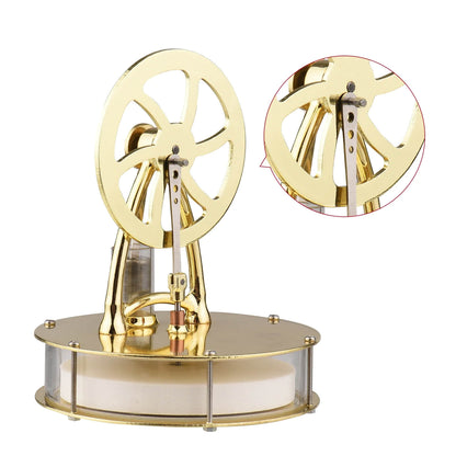 Low Temperature Transparent Stirling Engine Model