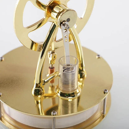 Low Temperature Transparent Stirling Engine Model