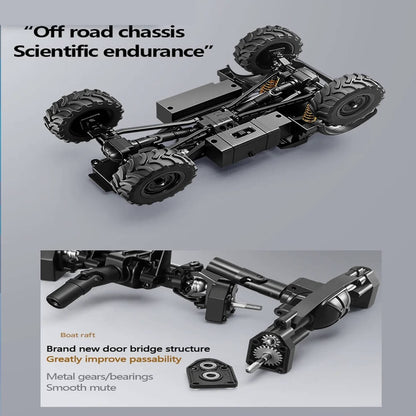 MN333 1/18 Scale 4WD RC Crawler