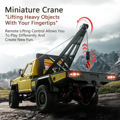 MN82T RC Crawler 1/12 4WD Off-Road Pickup with Simulation Crane
