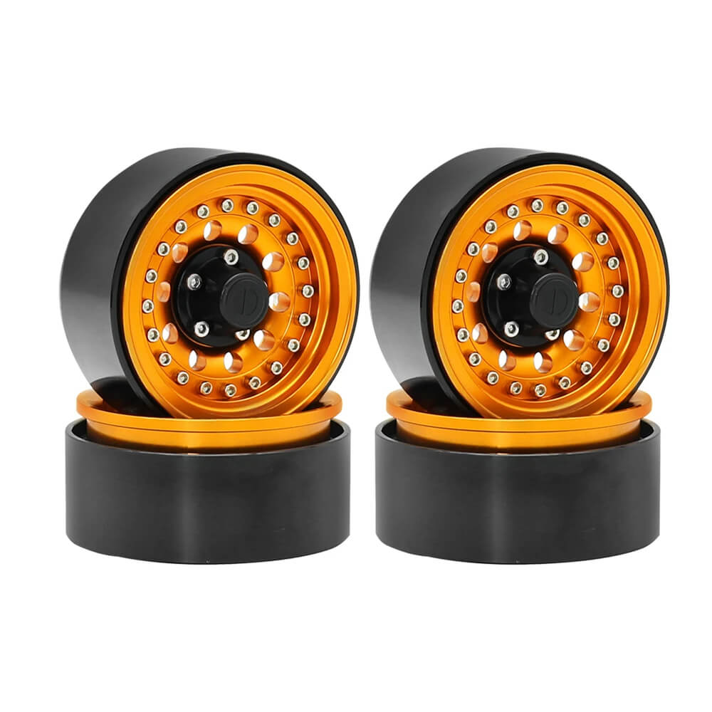 1.9" Metal Beadlock Wheel Rims for 1/10 RC Crawler