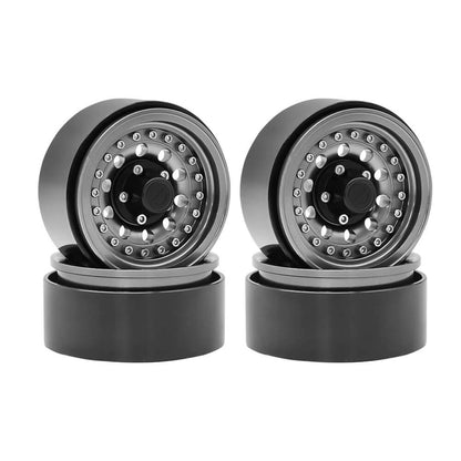 1.9" Metal Beadlock Wheel Rims for 1/10 RC Crawler