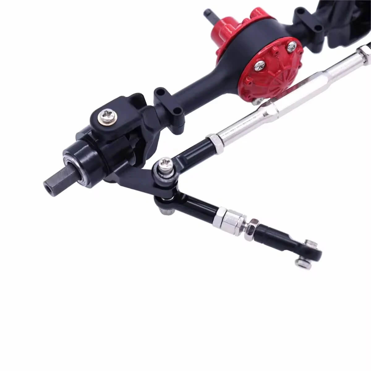 Metal Front & Rear Axle with Drive Shaft Set for WPL RC Crawlers