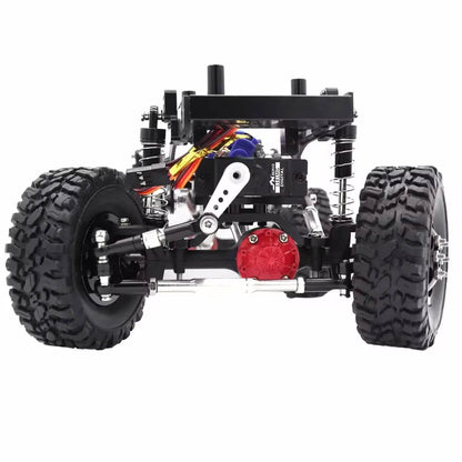 Metal Front & Rear Axle with Drive Shaft Set for WPL RC Crawlers