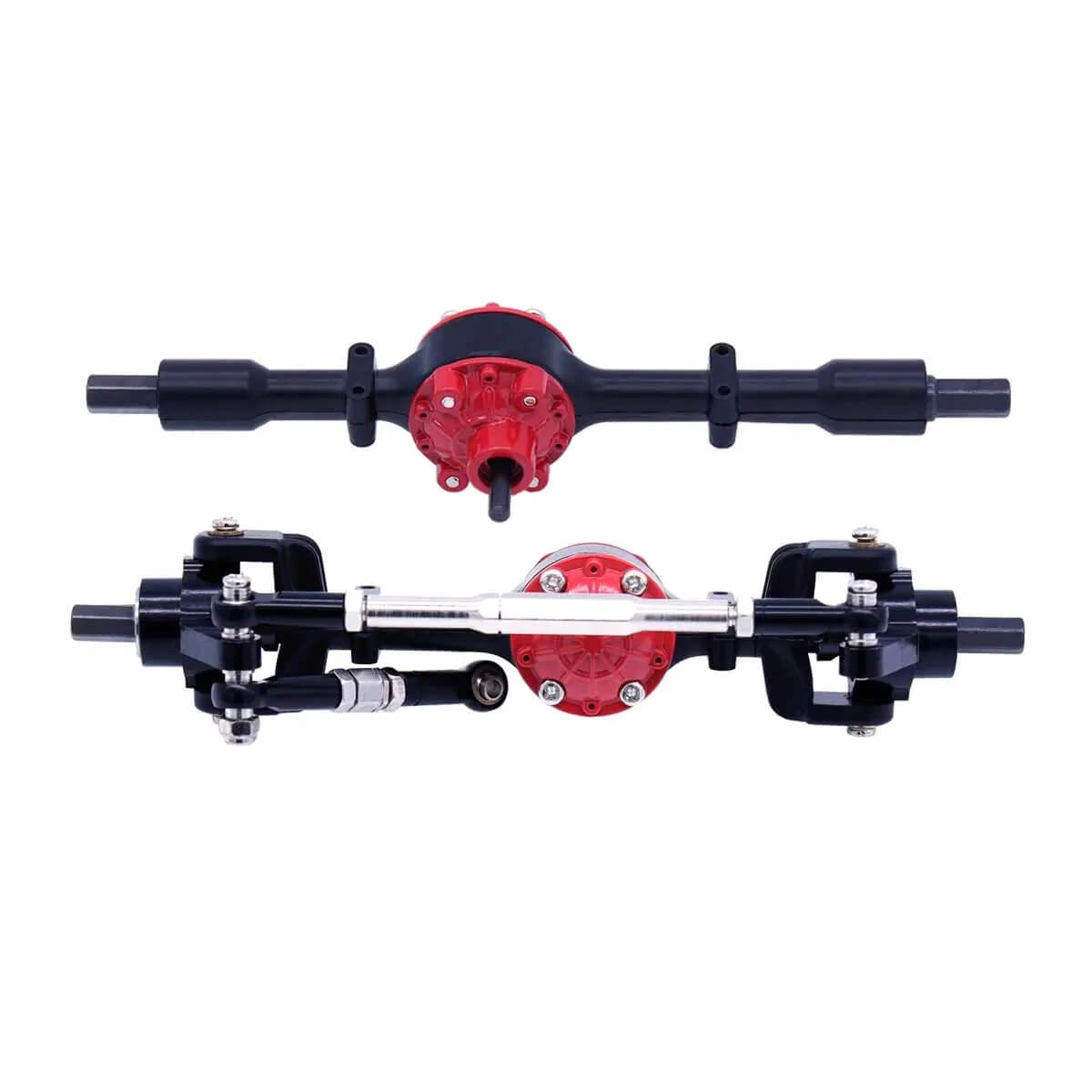 Metal Front & Rear Axle Set for WPL 1/16 RC Rock Crawlers