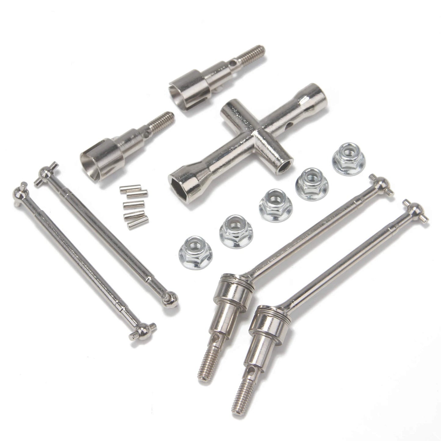 Metal Front & Rear Drive Shaft Kit for 1/16 Brushless SCY & SG RC Cars