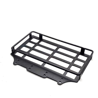 Metal Roof Rack with LED Spot Lights for 1/12 MN82 LC79 RC Crawler