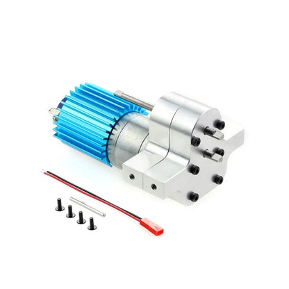 Metal Transfer Gearbox with 370 Brushed Motor for RC Rock Crawlers