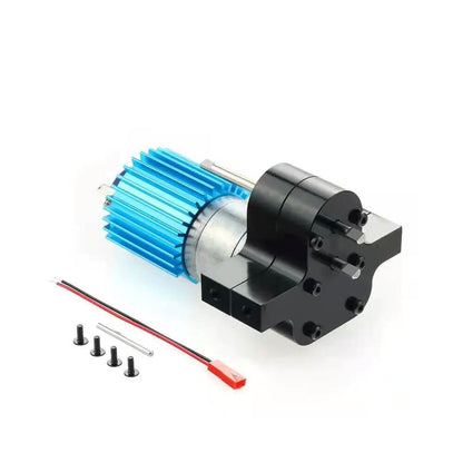 Metal Transfer Gearbox with 370 Brushed Motor for RC Rock Crawlers