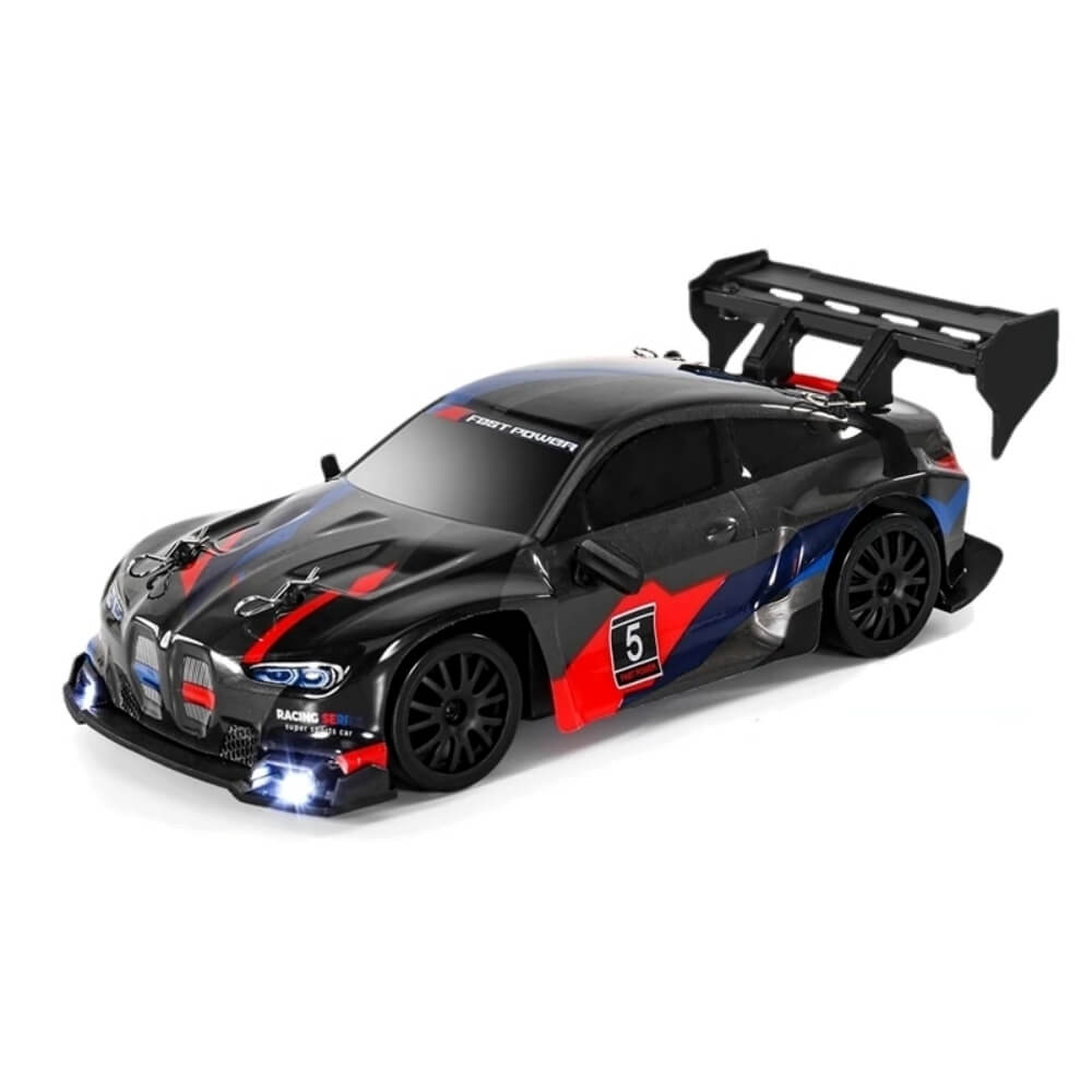 Oike 4WD RC Drift Car with Racing & Drift Tyres and LED Lights