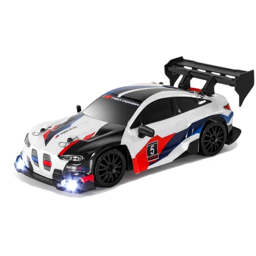 Oike 4WD RC Drift Car with Racing & Drift Tyres and LED Lights