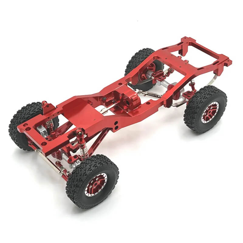 Pre-Assembled Metal Chassis Kit for MN82 LC79 1/12 RC Car