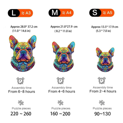 Puppy Dog Wooden Puzzle