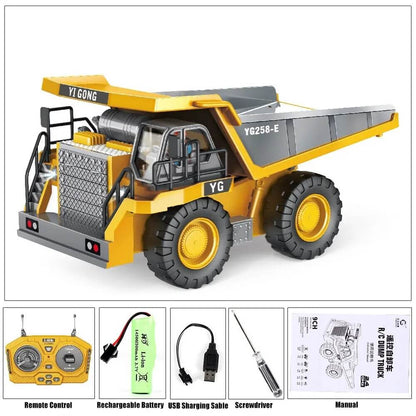 RC 9CH Dump Truck Earth Vehicle