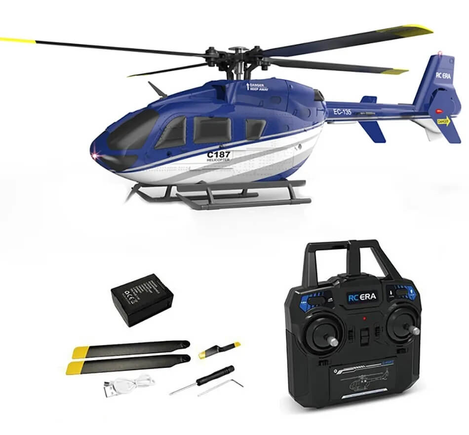 RC ERA C187 EC135 Gyro Stabilized Scale RC Helicopter