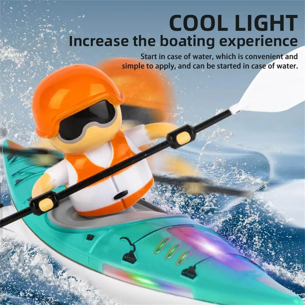 RC Kayak Racing Boat 2.4GHz Remote Control Rowing Boat