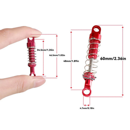 Rear Axle Leaf Spring to Oil Shock Absorber Conversion Kit for MN82 Models