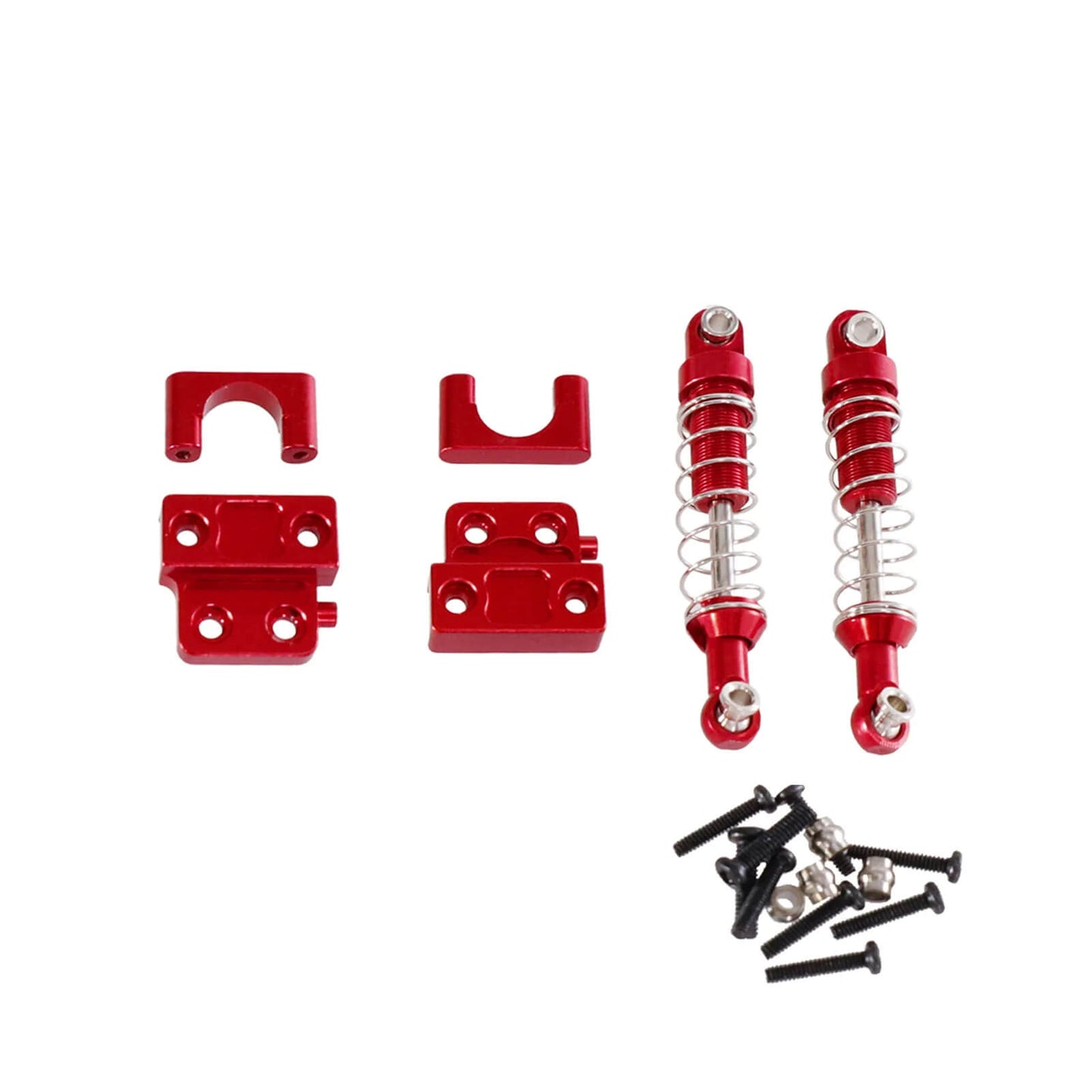 Rear Metal Spring Shock Absorbers Kit for MN78 MN82 LC79 1/12 RC Crawlers