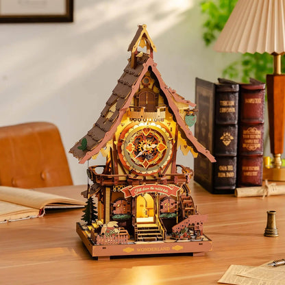 Robotime ROKR Cuckoo Clock – 3D Wooden Puzzle DIY Model Kit