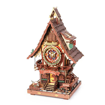 Robotime ROKR Cuckoo Clock – 3D Wooden Puzzle DIY Model Kit