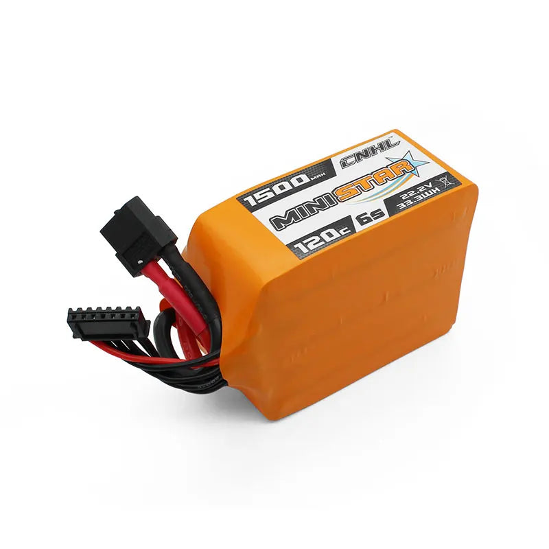 CNHL 1500mAh 6S 22.2V 120C Lipo Battery With XT60 Plug