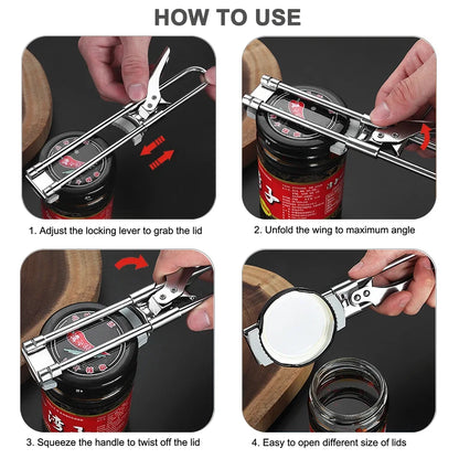 Adjustable Jar Opener