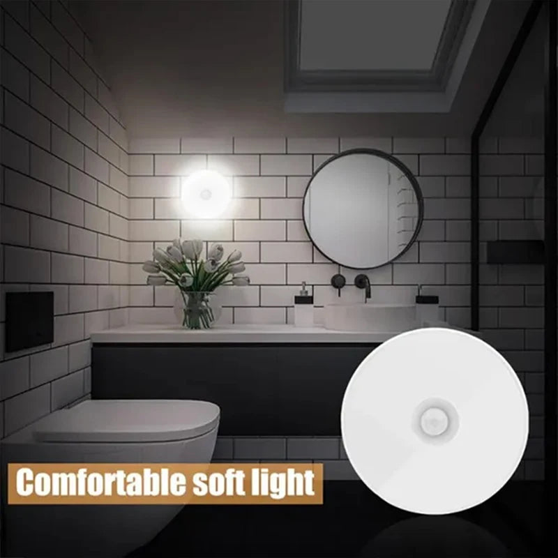 2 Pack of Motion Sensor LED Rechargeable Night Lights