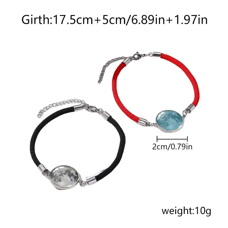 Luminous Couple Bracelet Pair