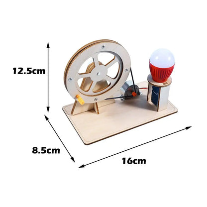 DIY Hand Crank Generator Science Experiment Kit