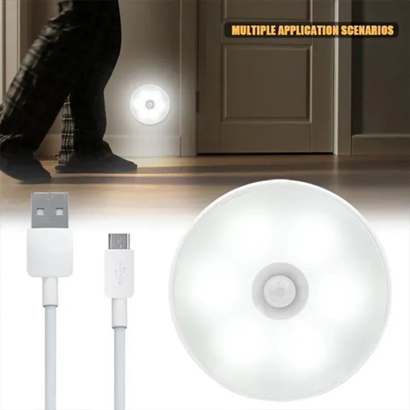 2 Pack of Motion Sensor LED Rechargeable Night Lights